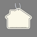 Paper Air Freshener Tag - House